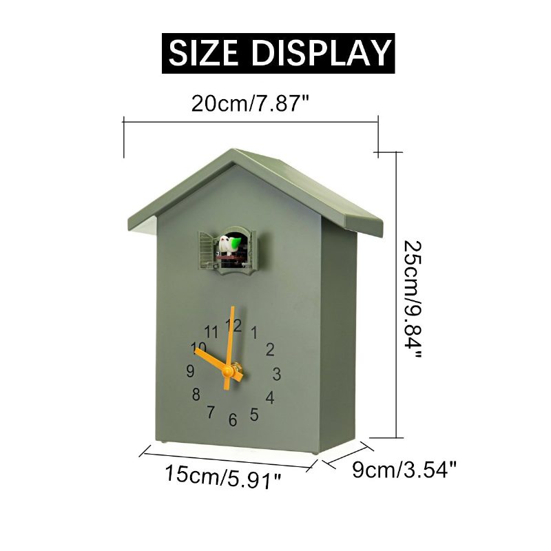 Kakukk Kvarc Falióra Modern Bird Home Nappali Akasztóóra Irodai Dekoráció