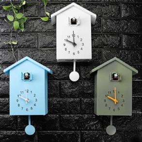 Kakukk Kvarc Falióra Modern Bird Home Nappali Akasztóóra Irodai Dekoráció