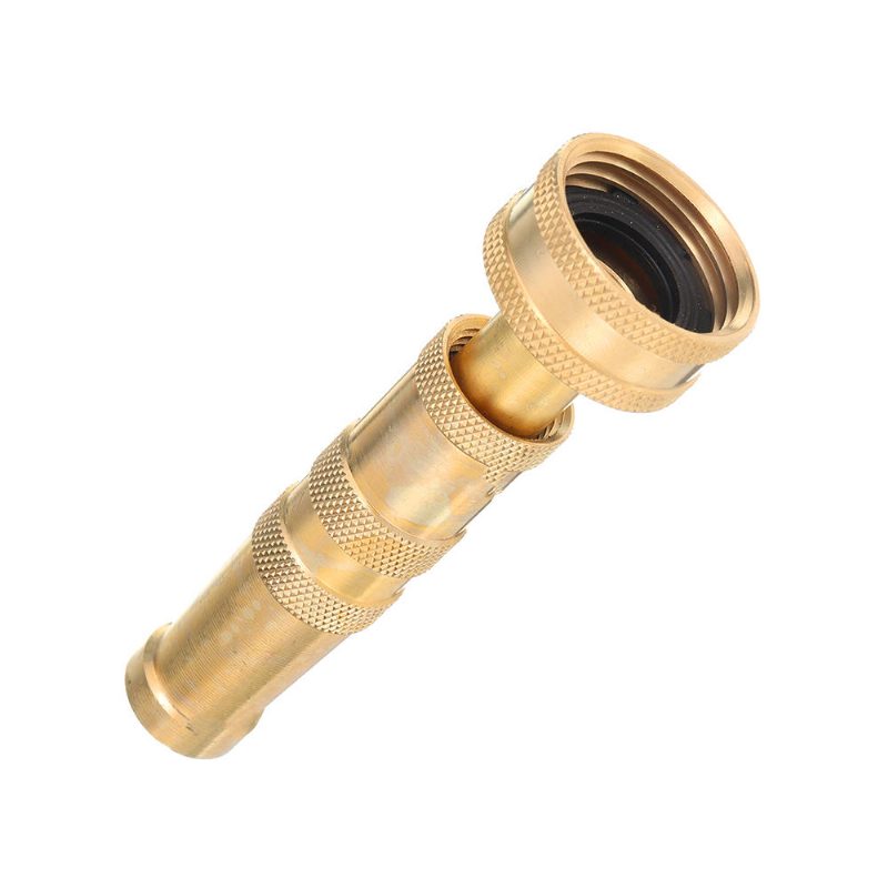 1/2'' Npt Állítható Réz Egyenes Fúvóka Csatlakozó Kerti Víztömlő Javítás Gyorscsatlakozás Öntözőcső Szerelvények Autómosó Adapter