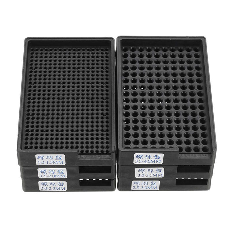 1.0-4.0 mm-es Műanyag Könnyen Tárolható Antisztatikus Csavarbeállító Rc 14x9x2cm-es Barkácsmodellhez