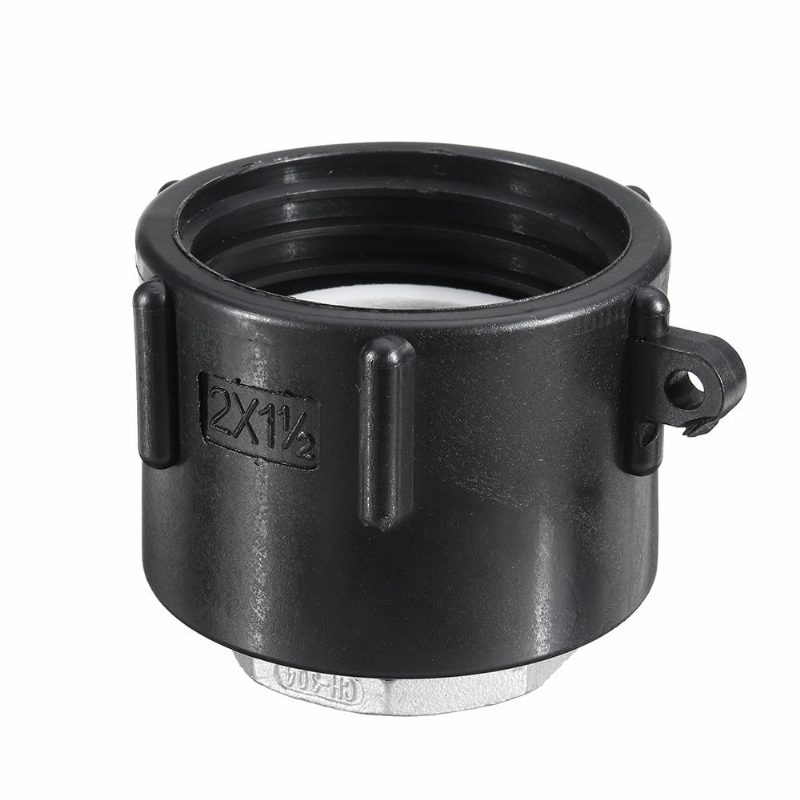1000l S60x6 Ibc Víztartály Adapter Rozsdamentes Acél Anya Durva Menetes Gyorscsatlakozó Tömlő Csőcsap Csereszelep Szerelvény Alkatrészei