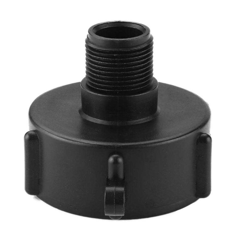 1000l S60x6 Ibc Víztartály Adapter Tömlőrúd Durva Menetű Gyorscsatlakozás 1/2'' 3/4'' 1'' 2'' Tömlőcső Csap Csereszelep Szerelvény Alkatrészei Otthoni Kerthez
