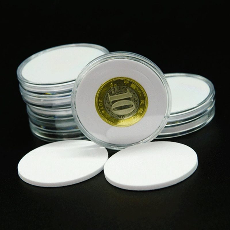 20db Alkalmazott Menta Érme Kijelző Tartó Tároló Dobozok Kapszulák Védő 20-40 mm