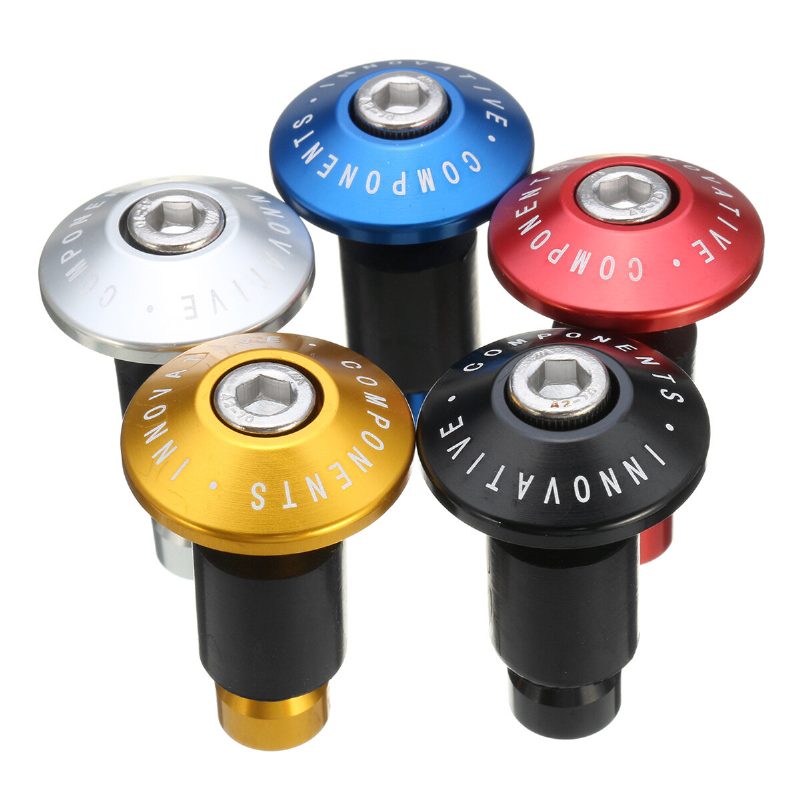 2db 22 mm-es Cnc Alkatrészek Road Mtb Kormánysapka Kézi Fogantyúk Rúdvég Dugók