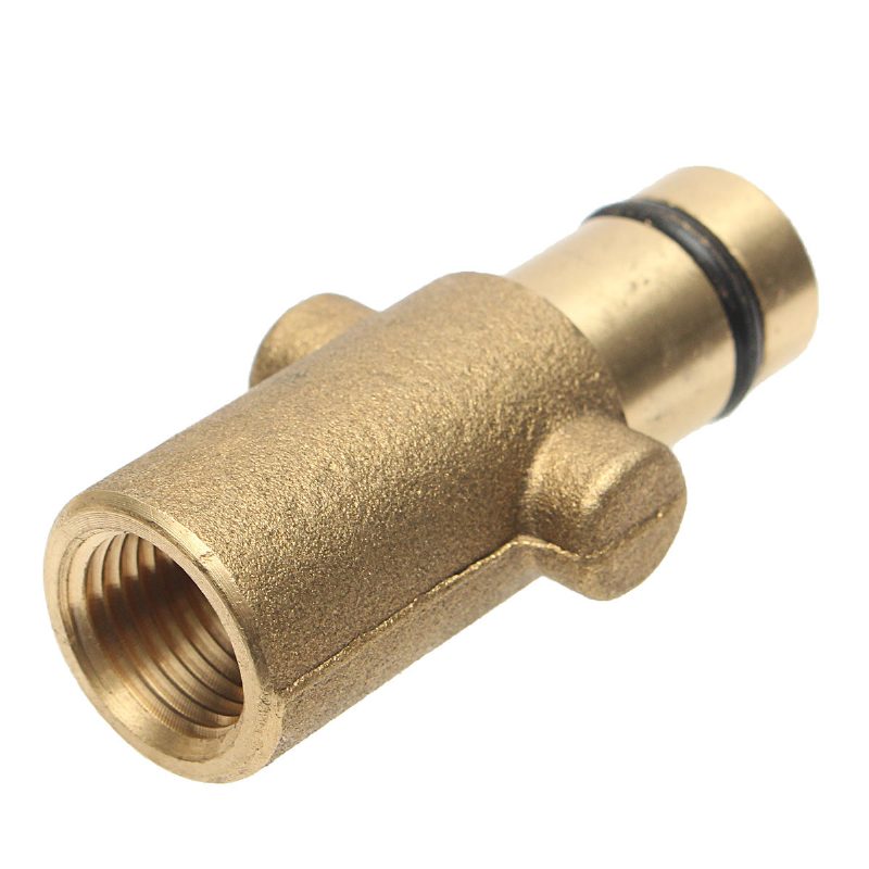 3000psi/200bar Hóhab Lándzsa Adapter Nagynyomású Mosó Sárgaréz