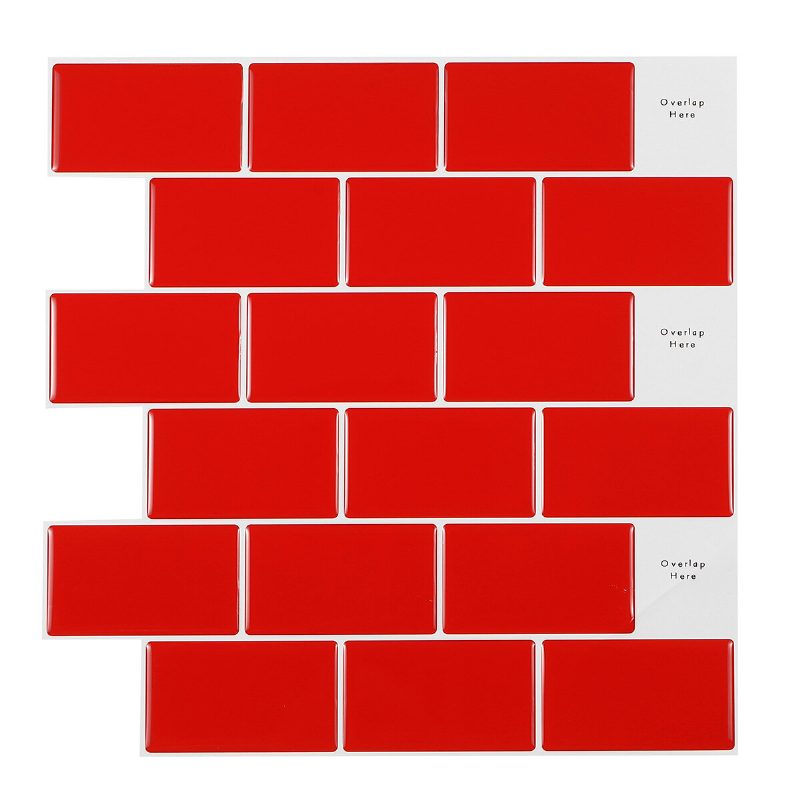 3d Epoxi Vinil Fali Matrica Vízálló Eltávolítható Matricával Backsplash Otthoni Dekoráció