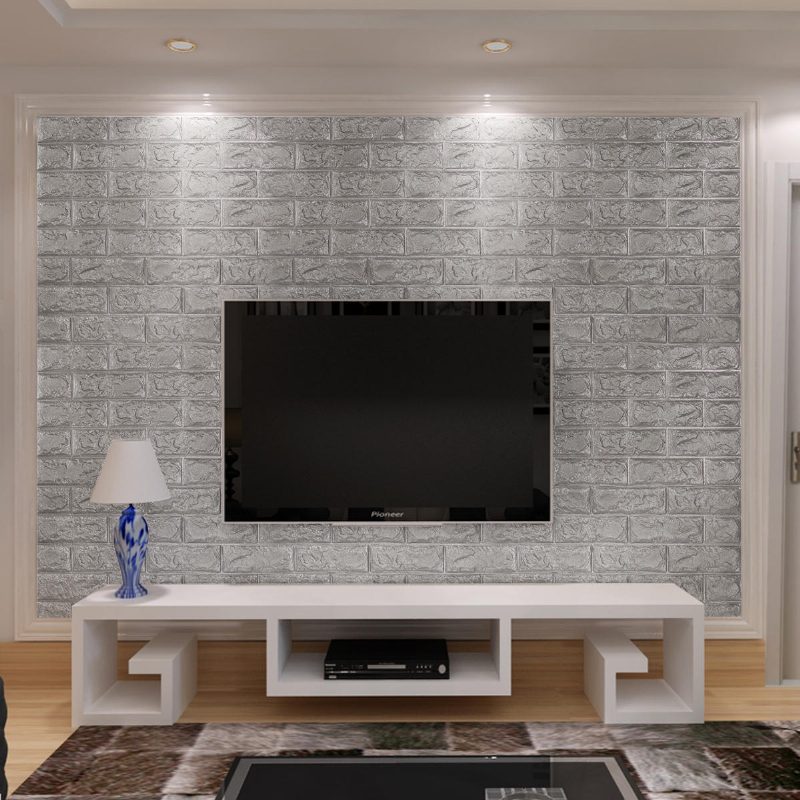 3d Téglamintás Tapéta Hálószoba Nappali Modern Falimatrica Tv Háttér Dekoráció