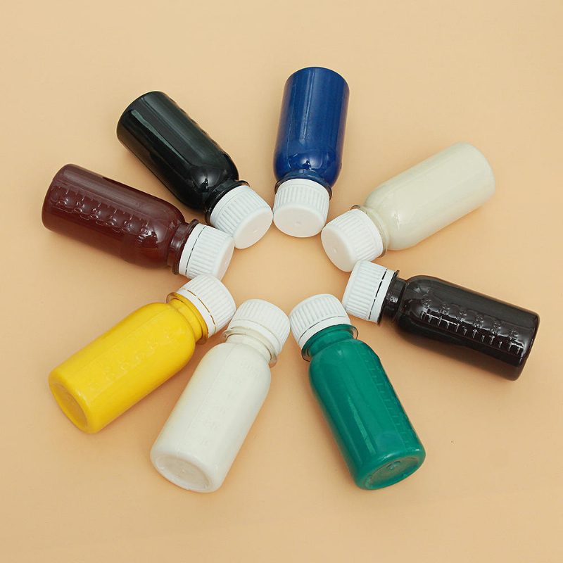 60 Ml Diy Bőrfesték Olaj Hígító Eszközkészlet Színező Folyékony Pigment Keverék Színek Barkács Kézműves