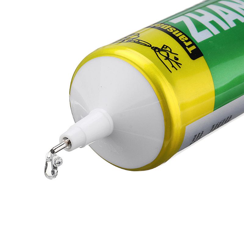 80 Ml Átlátszó Barkács Ékszer Puha Ragasztó Lassan Száradó Ruhák Cipő Kristály Gyémánt Üveg Kézművesség Készítés