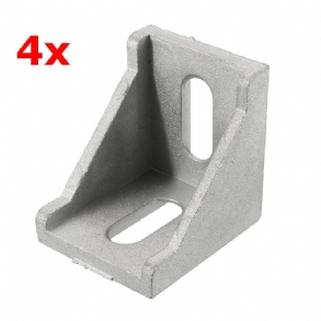 Aj40 4db Saroktartó Öntött Alumínium Szögletes Sarokcsukló 40x40mm