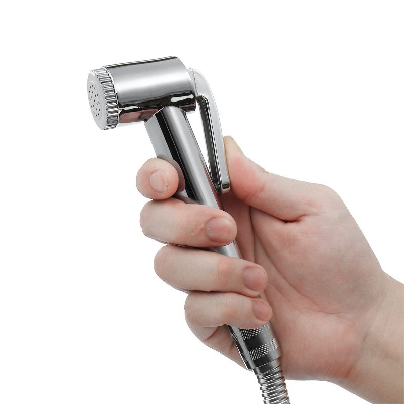Bide Douche Wc-spray Zuhanyfej Tömlőterelő Permetezőkészlet Kézi Fúvóka