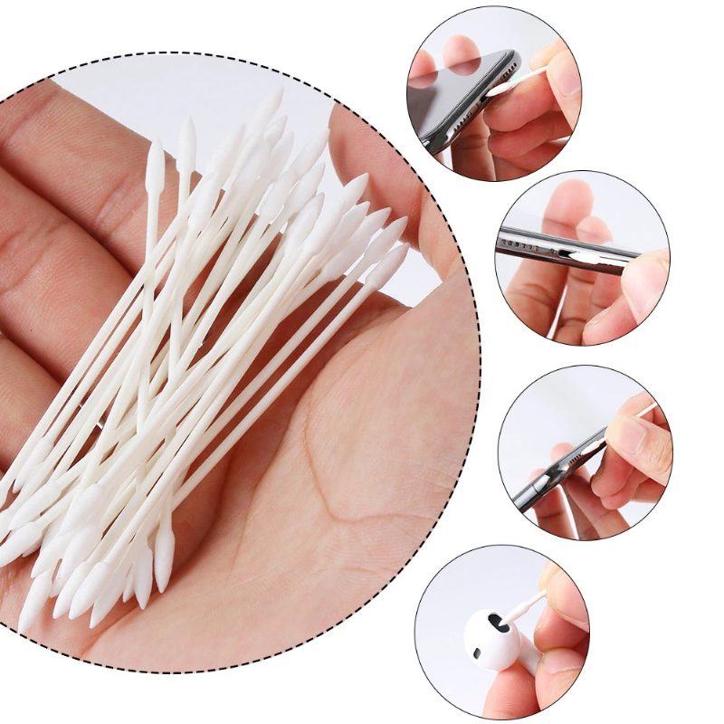 Cleaning Swab Pro Tool Cotton 50db Eldobható Pálcika