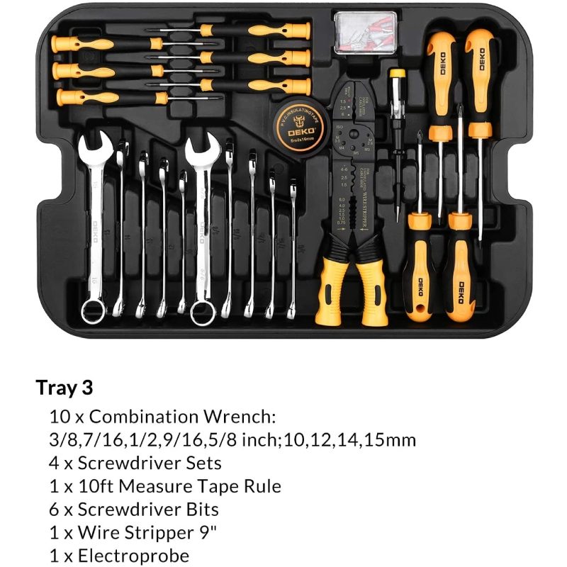 Crafting Tools Multitool Box Aljzatkészlet És Nyomatékkulcs