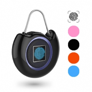 Cut-off Riasztó Kulcs Nélküli Ujjlenyomat Intelligens Lakat Biztonsági Usb Smart Travel Lock Bőrönd Szekrény 4 Szín
