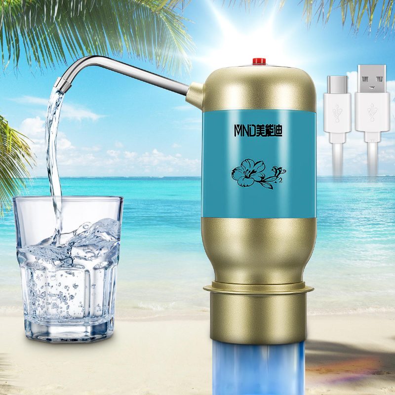 Elektromos Automata Vízpumpa Adagoló Gallon Palack Ivás Usb-kábellel Hordozható Kapcsolóval