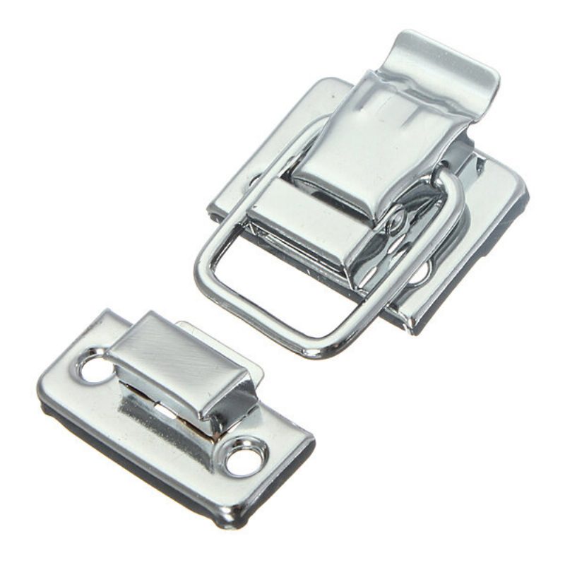 Krómozott Reteszzár Mellkasi Repülőtáska Bőrönd Doboz 43 mm H144