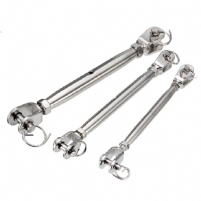 M5 M6 M8 Jaw & Jaw Turnbuckle 316 Rozsdamentes Acél Zárt Testű Kötélzetcsavar Tengeri Csónakos Jachthoz