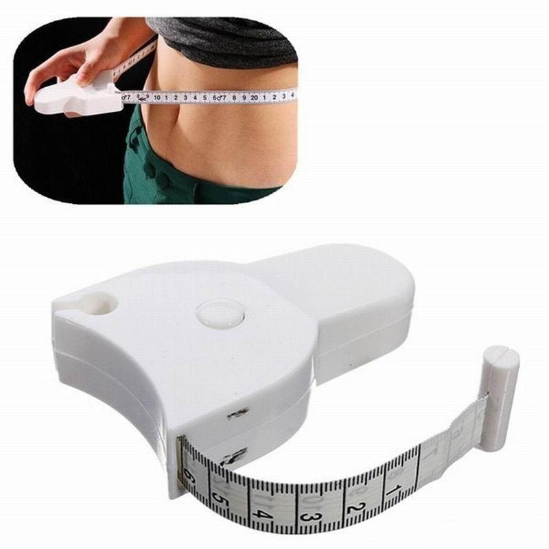 Mérőszalag 150 cm/60 Hüvelykes Mérőfólia Test Derék Mellkas Lábakhoz