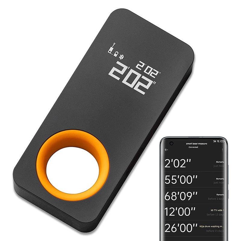 Ring Lézeres Digitális Mérőszalag Bluetooth-szal