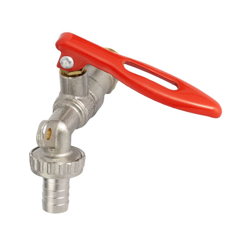 Tmok 1/2" Kültéri Csaptelep Kerti Bibcock Csap Sárgaréz Vízcsap Otthoni Vízcsatlakozókhoz Ibc Víztartály Adapter Zárral