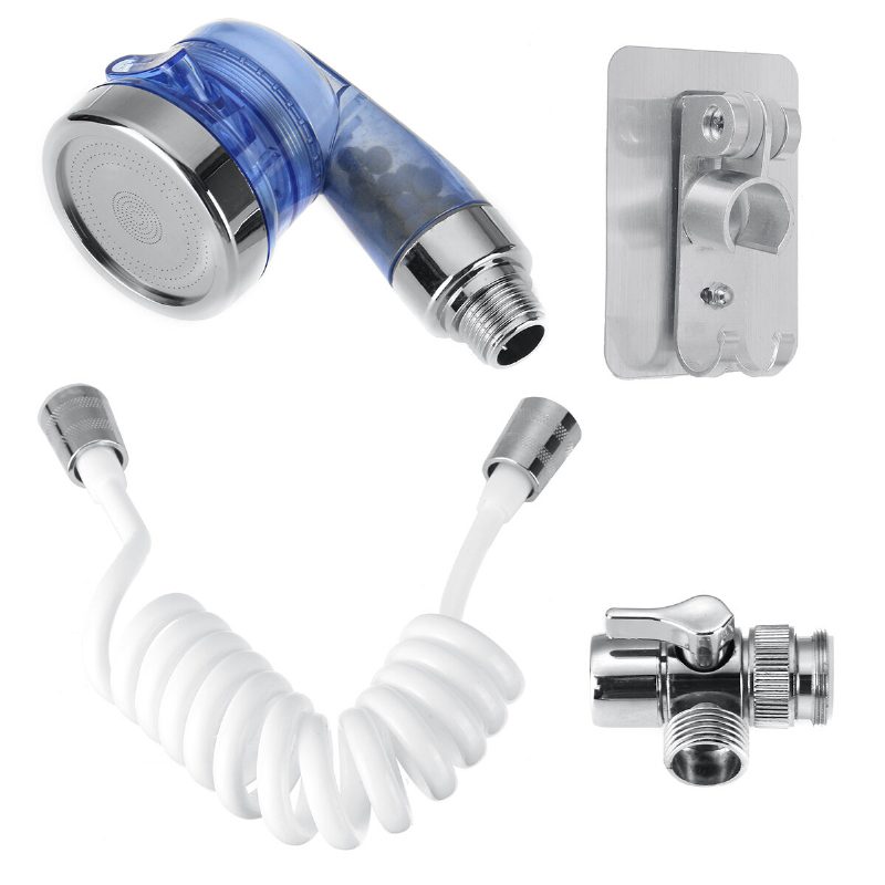Zuhanyfejes Sprinkler Negatív Ionok Kézi Fúvóka Víztakarékos Szűrő Spa Zuhanyfej