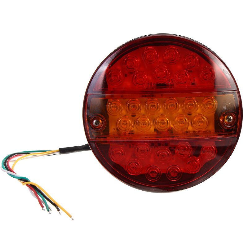 12 V-os Led Hátsó Lámpa Hamburger Leállásjelző Fék 4 Funkció