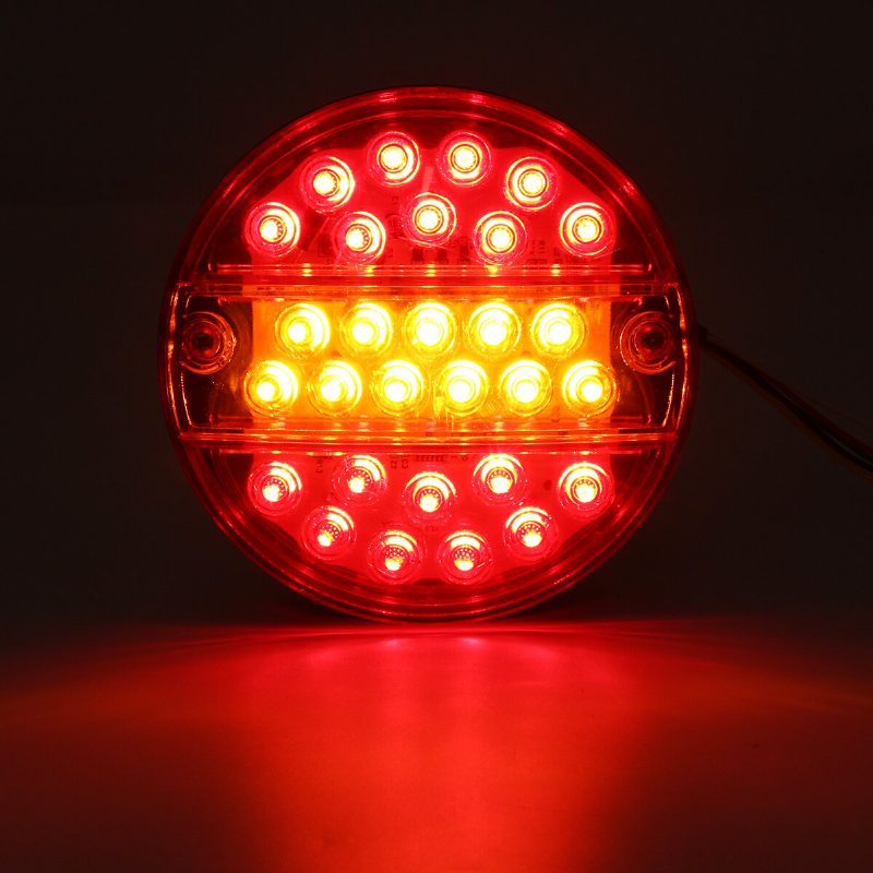 12 V-os Led Hátsó Lámpa Hamburger Leállásjelző Fék 4 Funkció