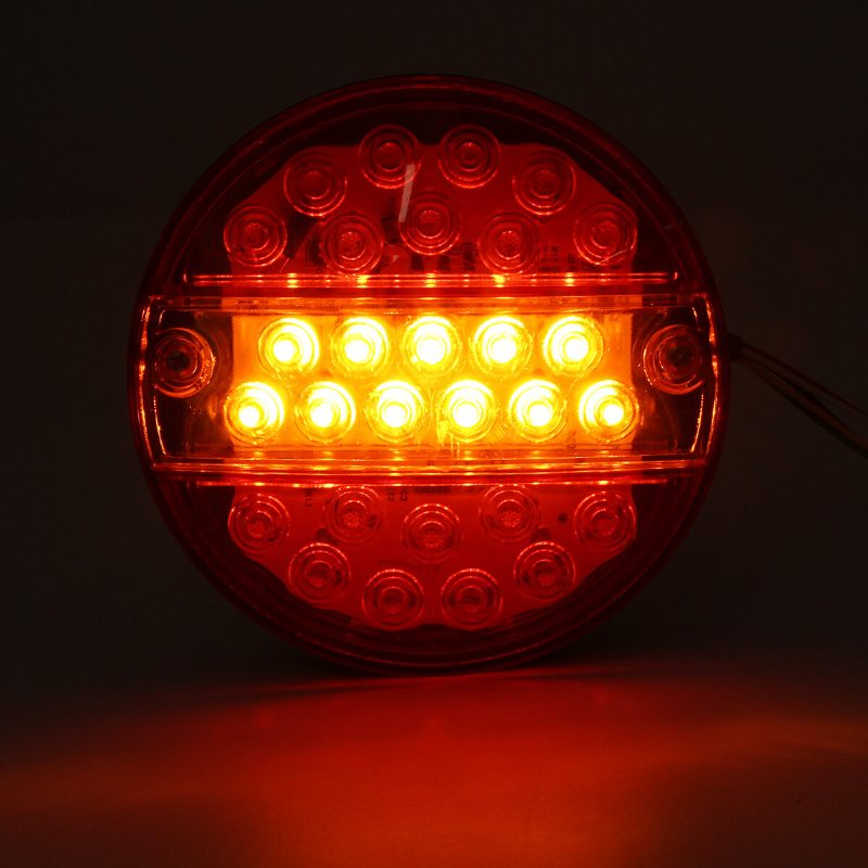 12 V-os Led Hátsó Lámpa Hamburger Leállásjelző Fék 4 Funkció