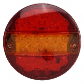 12 V-os Led Hátsó Lámpa Hamburger Leállásjelző Fék 4 Funkció