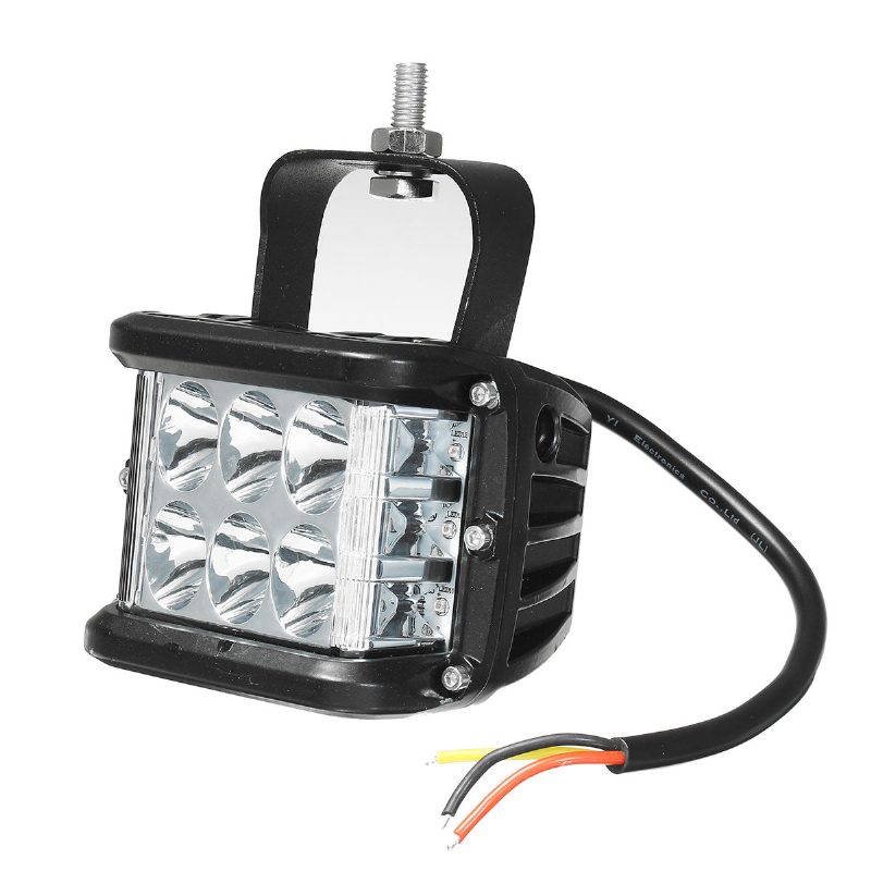 12v 10v-48v Led Munkahelyi Ködlámpa Oldalsó Lövöldözős Kombó Kétszínű Terepjáró Teherautó