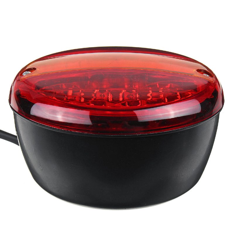 12v/24v 20led Hamburger Hátsó Megálló Visszajelző Lámpák Kerek Utánfutó Kamionhoz Lakókocsi Furgon Atv Busz