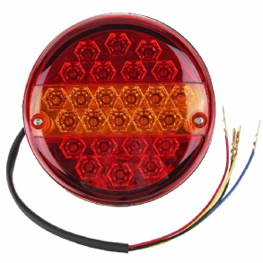 12v/24v 20led Hamburger Hátsó Megálló Visszajelző Lámpák Kerek Utánfutó Kamionhoz Lakókocsi Furgon Atv Busz
