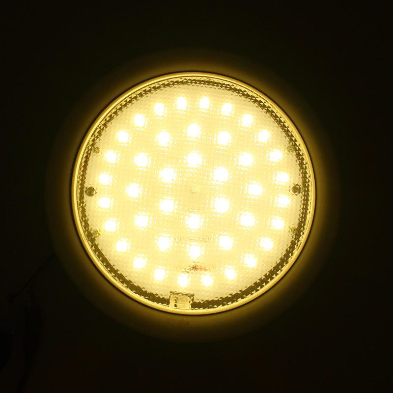12v-24v 5050 9w Led Mennyezeti Lámpatest Lakókocsihoz/lakókocsihoz/utánfutóhoz/csónak Felületre Szerelhető