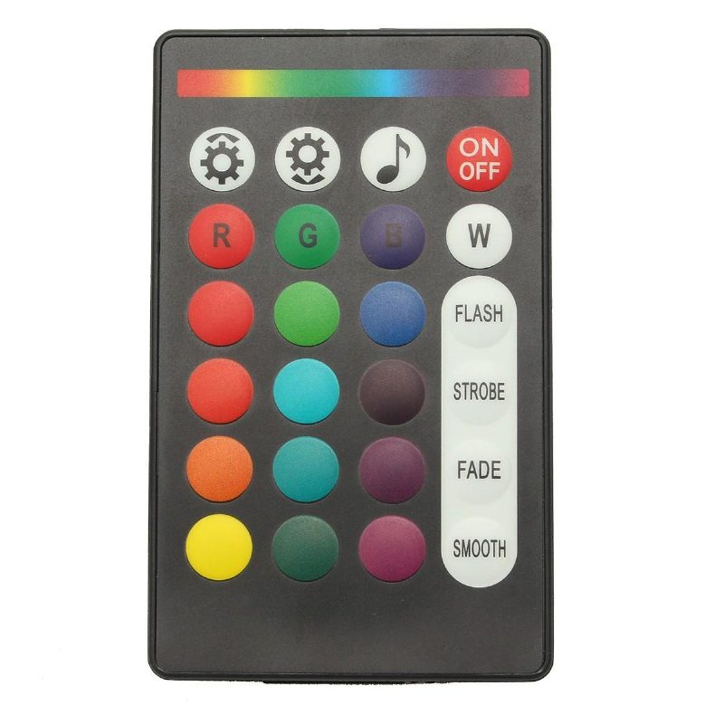 12v 50w Többszínű Vezeték Nélküli Távirányítós Motorkerékpár Lámpa Rgb Rugalmas Csíkos Talajhatású