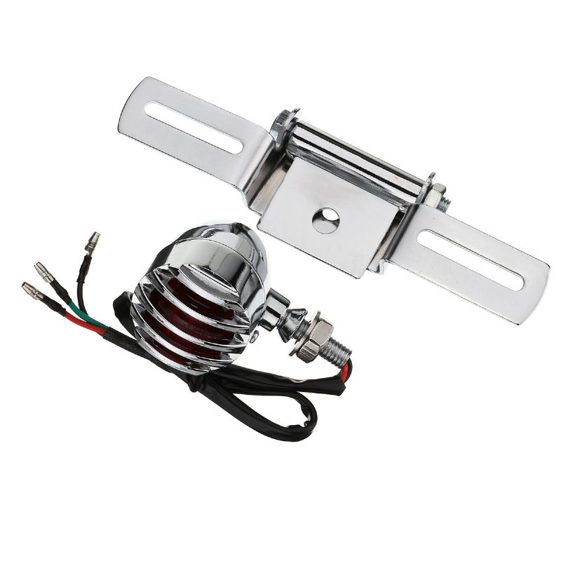 12v Motorkerékpár Hátsó Fék Lámpa Tartó Chopper Bobberhez
