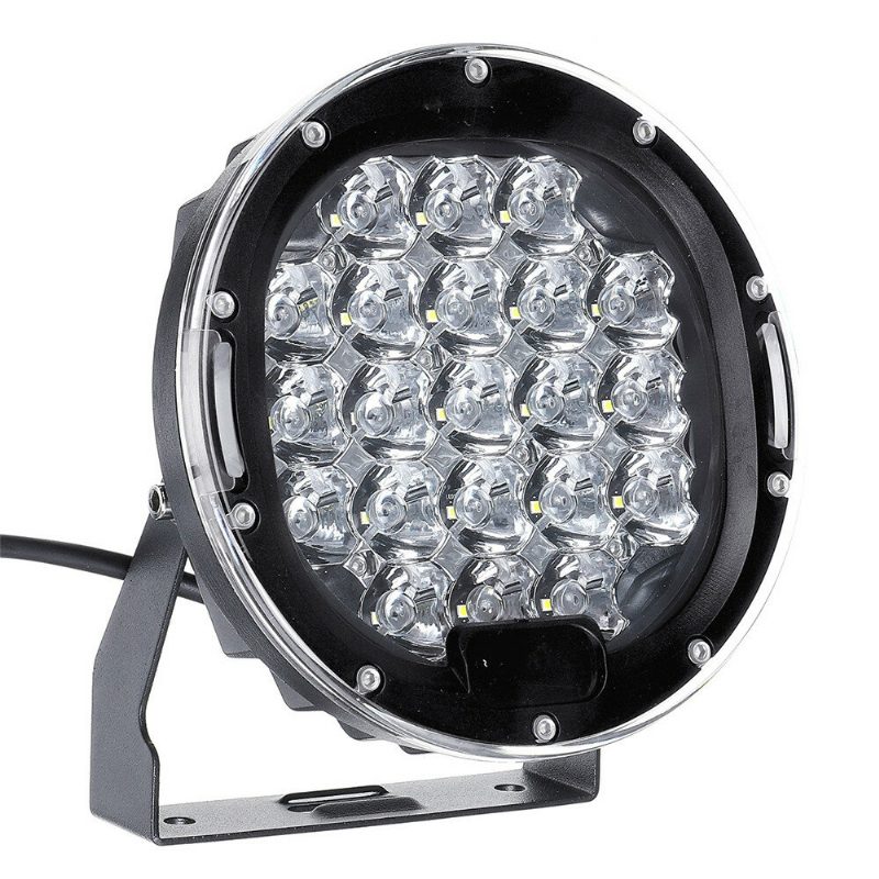 1db Led 9-32v Dc Ip68 6000k 105w 6000lm Fényszórók Motorkerékpár Autóhoz Atv Jeep