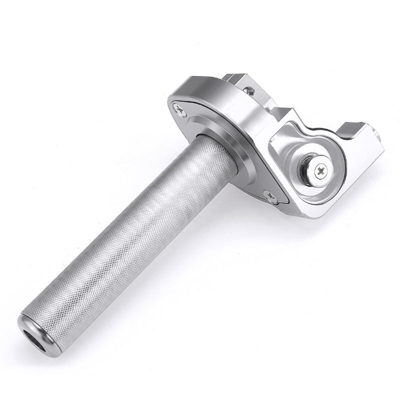 22 mm-es 7/8"-es Fojtószelepes Csavaros Markolatú Kormány Eloxált Alumínium Dirt Pit Kerékpár Univerzális