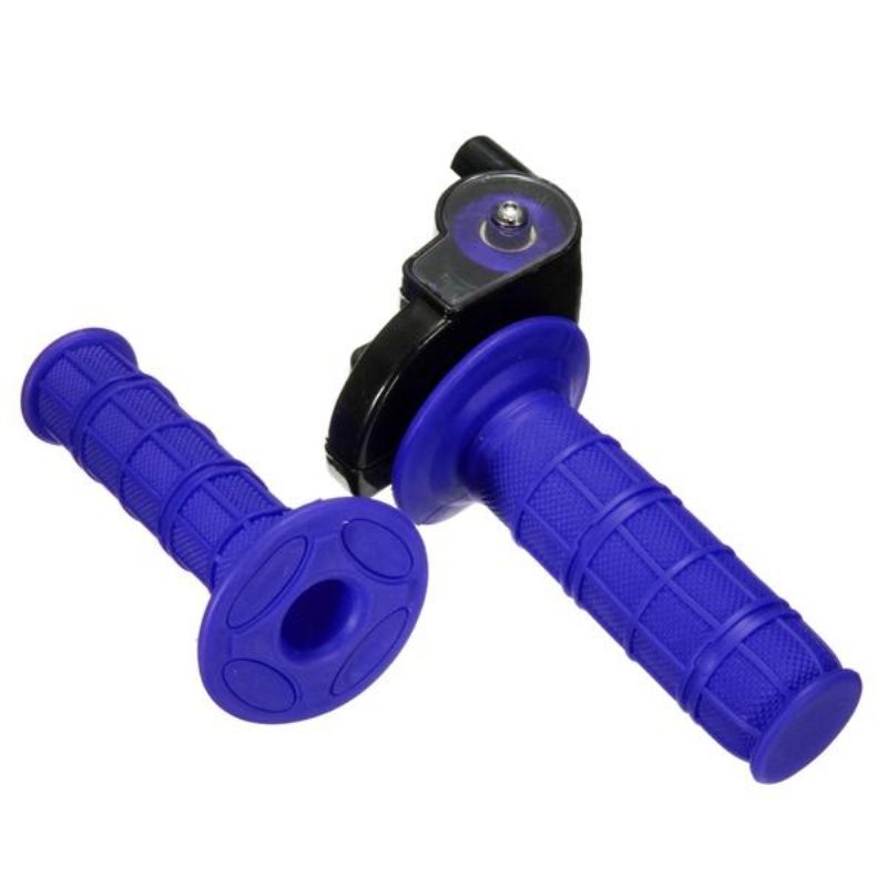 22 mm-es Fojtószelep Fogantyúk Csavarás Kábellel Gyors Működés 140cc 150cc Pit Dirt Bike Blue
