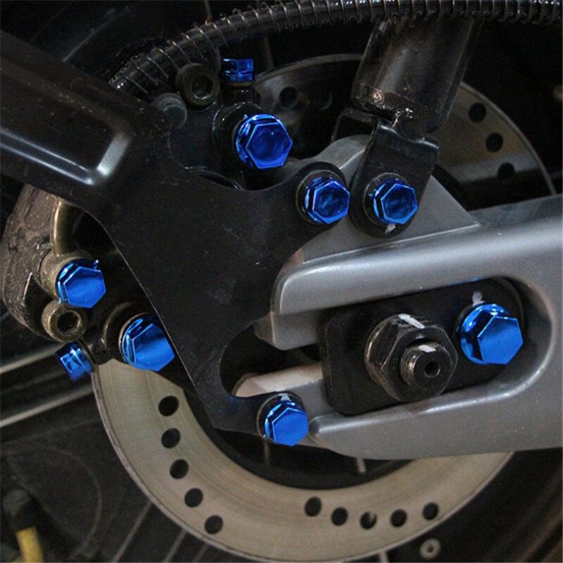 223 Db Motorkerékpár Sportbike Szélvédő Burkolat Csavarok Készlet Rögzítő Kapcsok