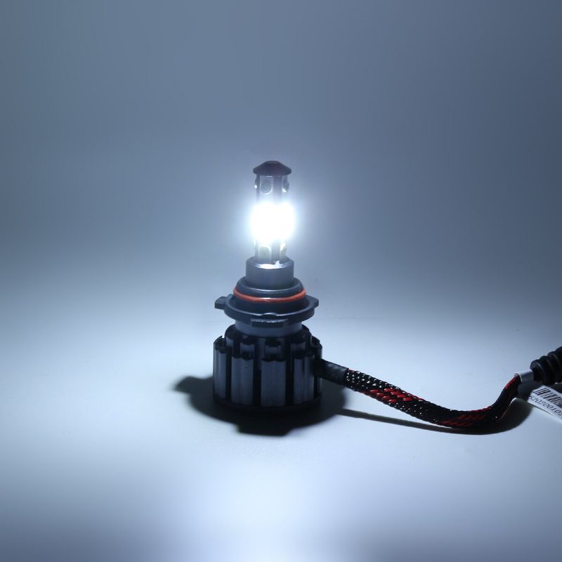 2db 40w 8000lm 6000k H4/h7/9005/9006/h11 Led Fényszóró Izzók Távolsági És Tompított Fényes 4 Oldalas 9-36v Ip68