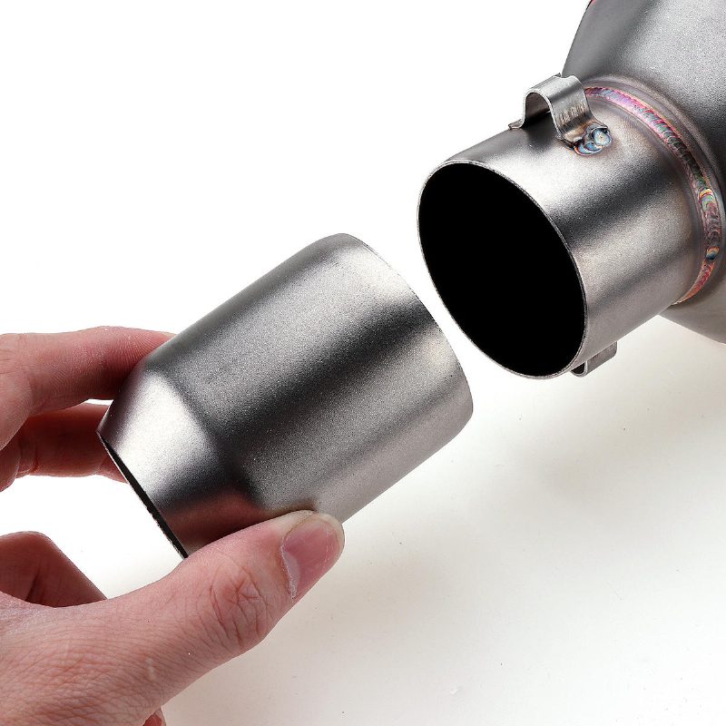 310mm Sliver Univerzális Motorkerékpár Dirt Bike Atv Kipufogó Hangtompító Cső Db Killer 38-51mm