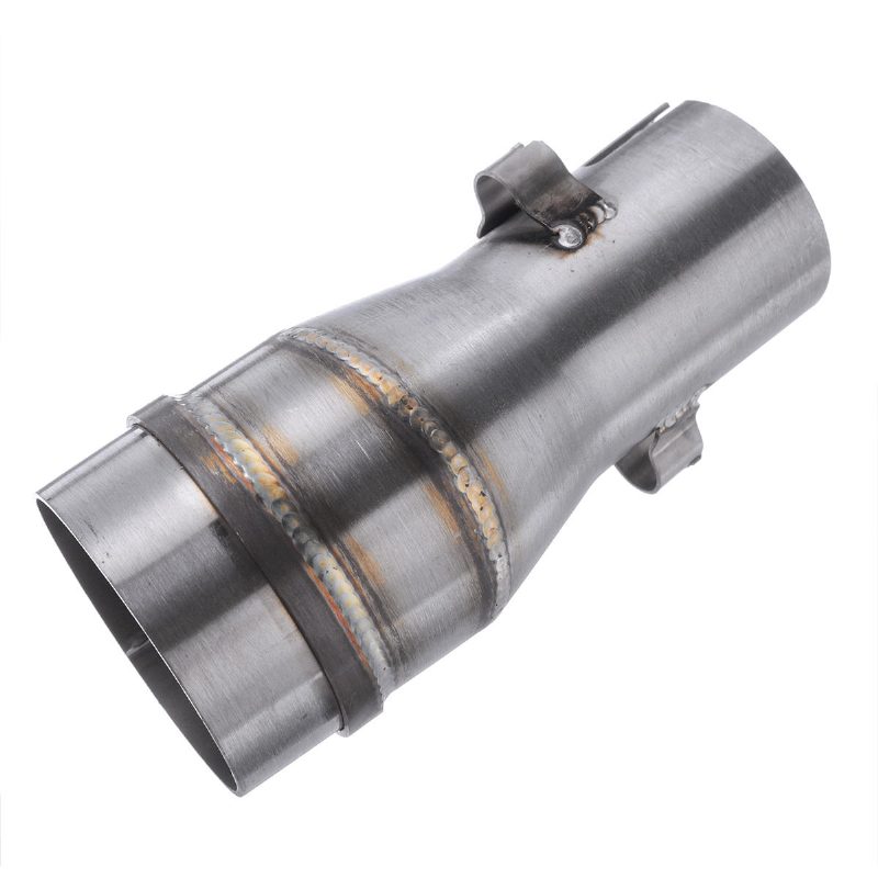 51–35 mm-es Motorkerékpár Rozsdamentes Kipufogódob-adapter Csatlakozója Polírozott 2 Hüvelykes