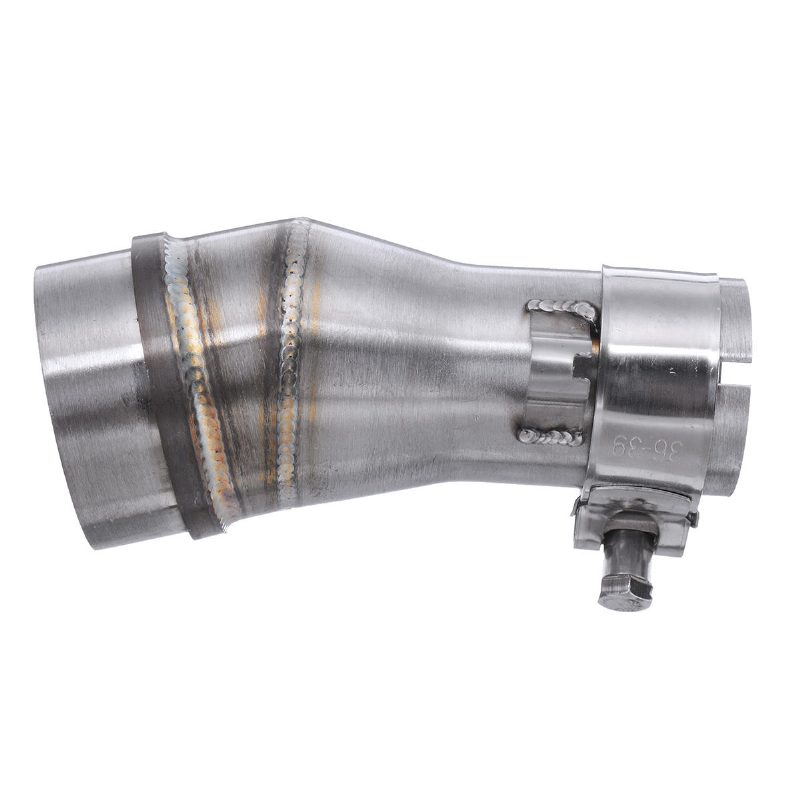 51–35 mm-es Motorkerékpár Rozsdamentes Kipufogódob-adapter Csatlakozója Polírozott 2 Hüvelykes