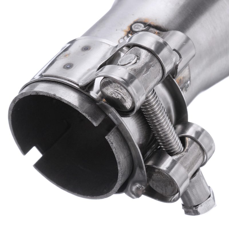 51–35 mm-es Motorkerékpár Rozsdamentes Kipufogódob-adapter Csatlakozója Polírozott 2 Hüvelykes