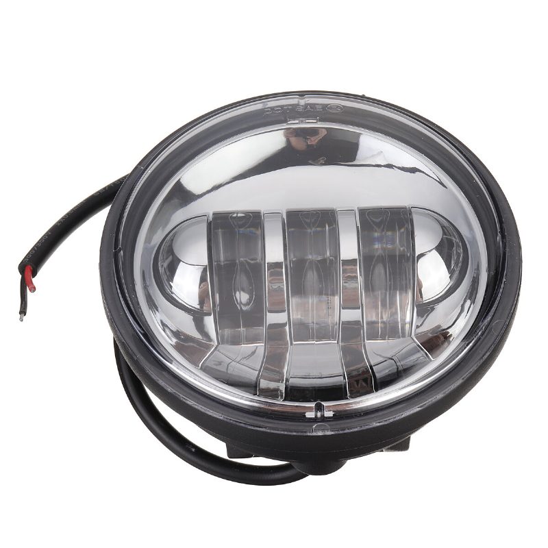 7 Hüvelykes Led Projektor Fényszóró 4.5 Kiegészítő Tompított Lámpákkal A Harley Touring Chrome-hoz