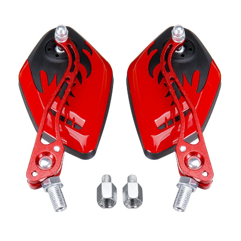8/10 mm-es Univerzális Motorkerékpár Motoros Robogó Hátsó Oldalsó Tükrök