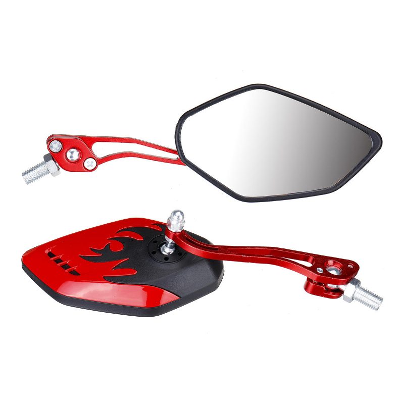 8/10 mm-es Univerzális Motorkerékpár Motoros Robogó Hátsó Oldalsó Tükrök