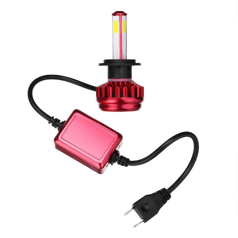 9v-36v 12v 24v H4/h7/9005/9006/h8/h11 Led Cob Fényszórók Átalakító Készlet 6000k Autó Motorkerékpár Izzó