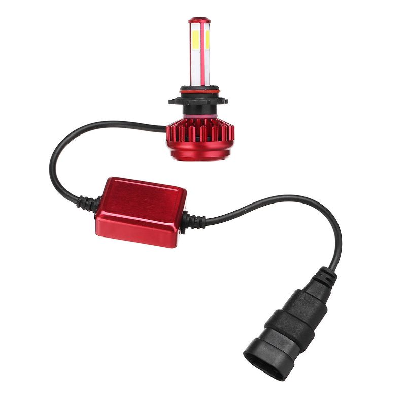 9v-36v 12v 24v H4/h7/9005/9006/h8/h11 Led Cob Fényszórók Átalakító Készlet 6000k Autó Motorkerékpár Izzó
