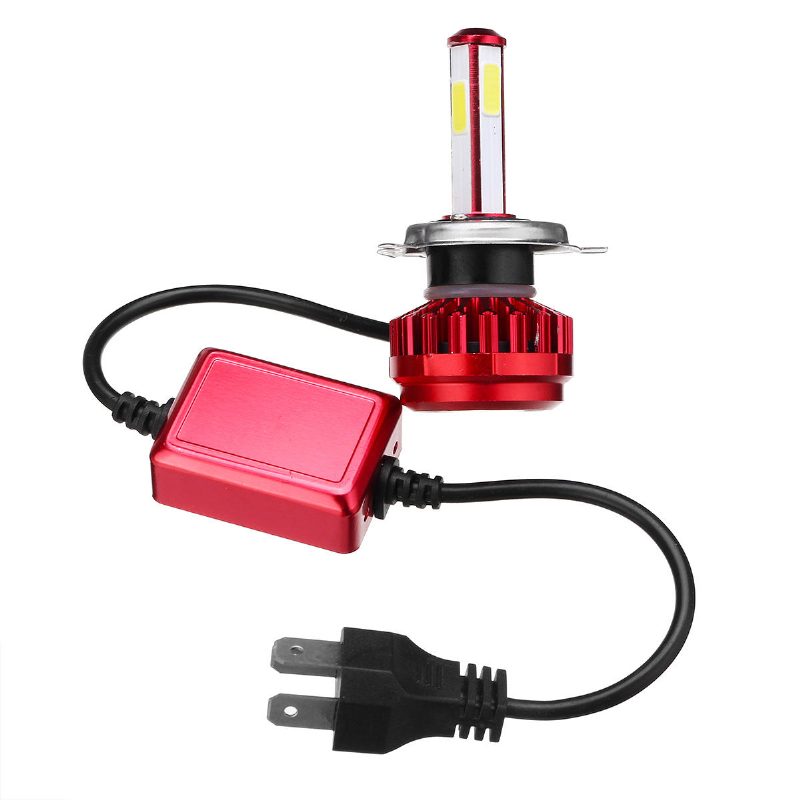 9v-36v 12v 24v H4/h7/9005/9006/h8/h11 Led Cob Fényszórók Átalakító Készlet 6000k Autó Motorkerékpár Izzó